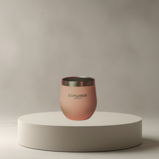 Mate acero inoxidable Rosa