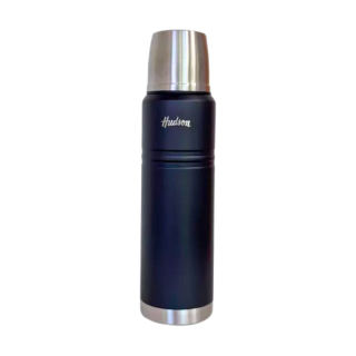 Termo Hudson Acero 1 Litro De Acero Inoxidable NEGRO
